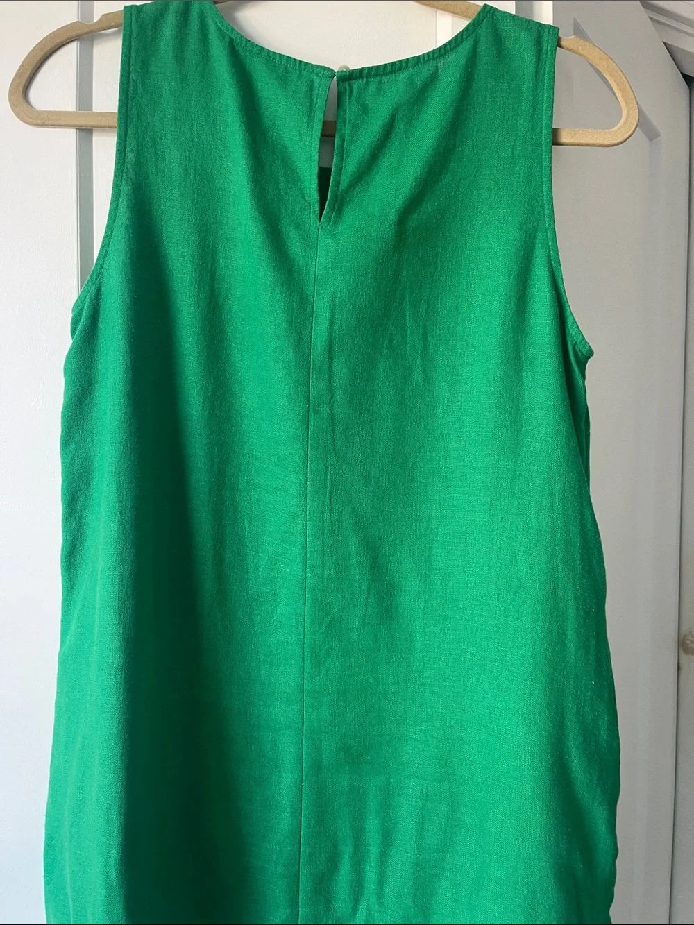 J. Crew Linen Blend Shift Dress